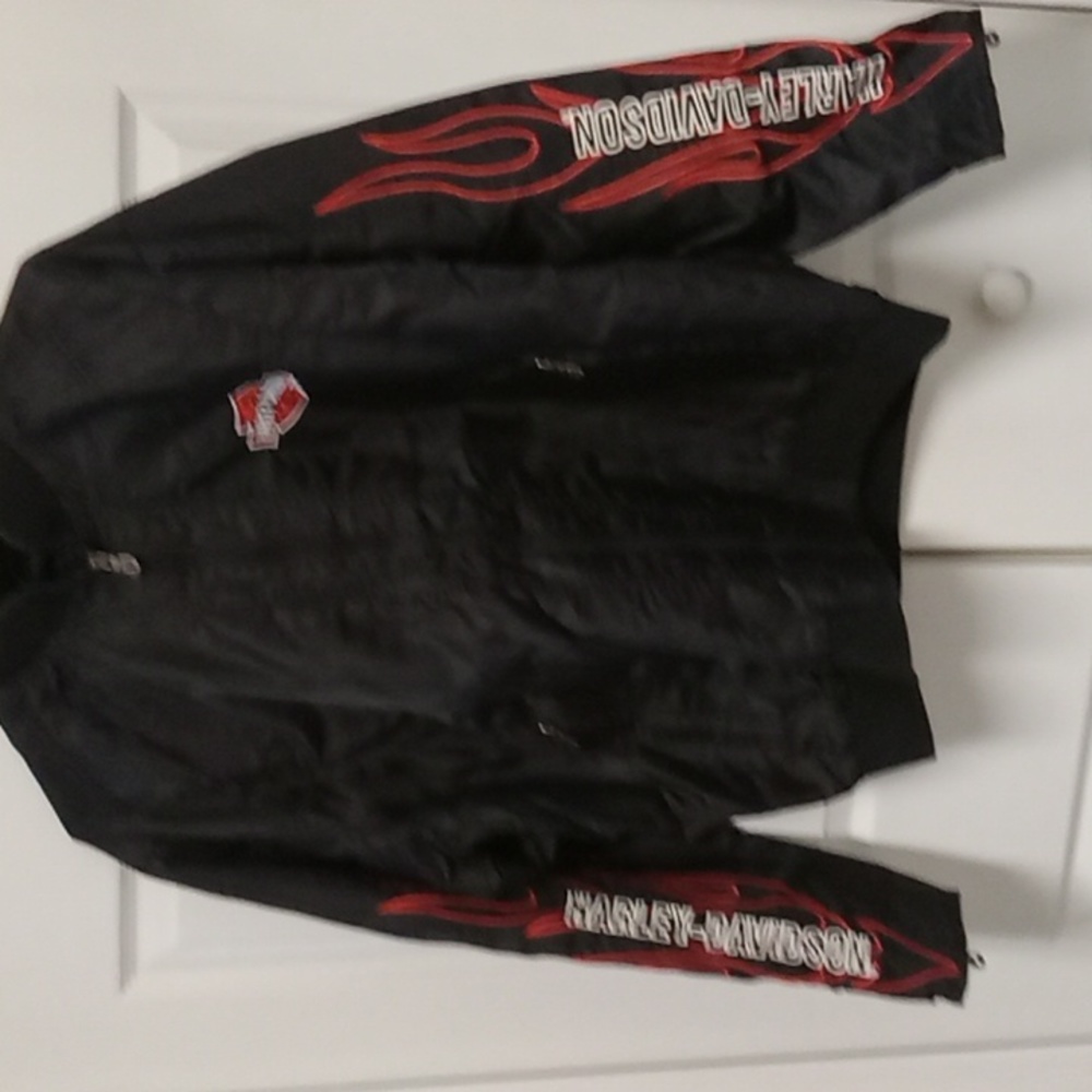 Men's  Nylon Harley Davidson Jacket